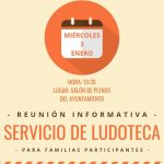 REUNION INFORMATIVA SERVICIO DE LUDOTECA 2024