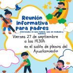 REUNIÓN INFORMATIVA PARA SERVICIO DE LUDOTECA.