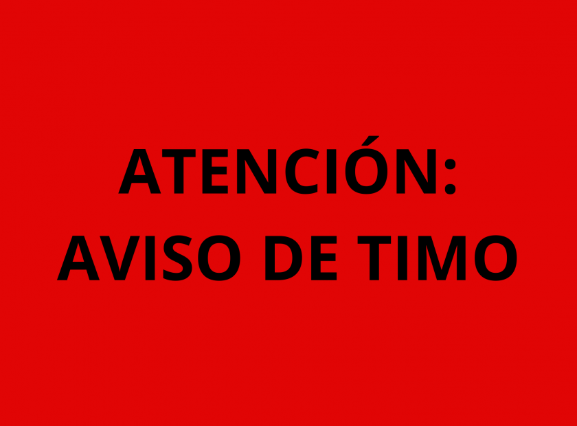 Aviso de Timo