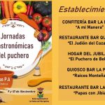 XI JORNADA DEL PUCHERO. ESTABLECIMIENTOS PARTICIPANTES