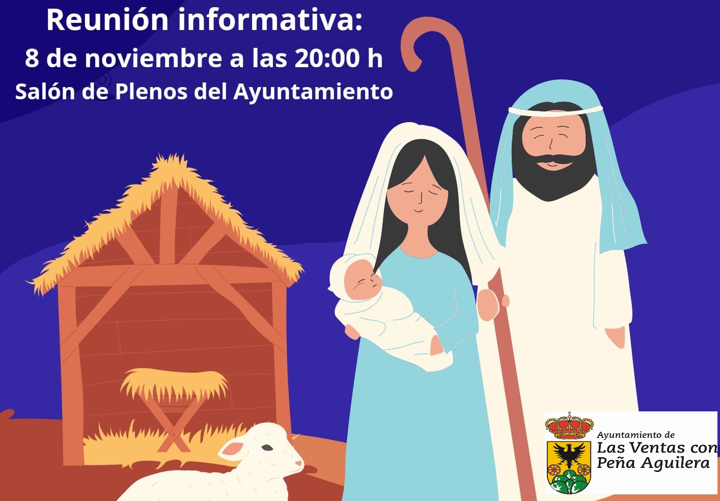Reunión informativa. Belén Viviente. Las Ventas con Peña Aguilera