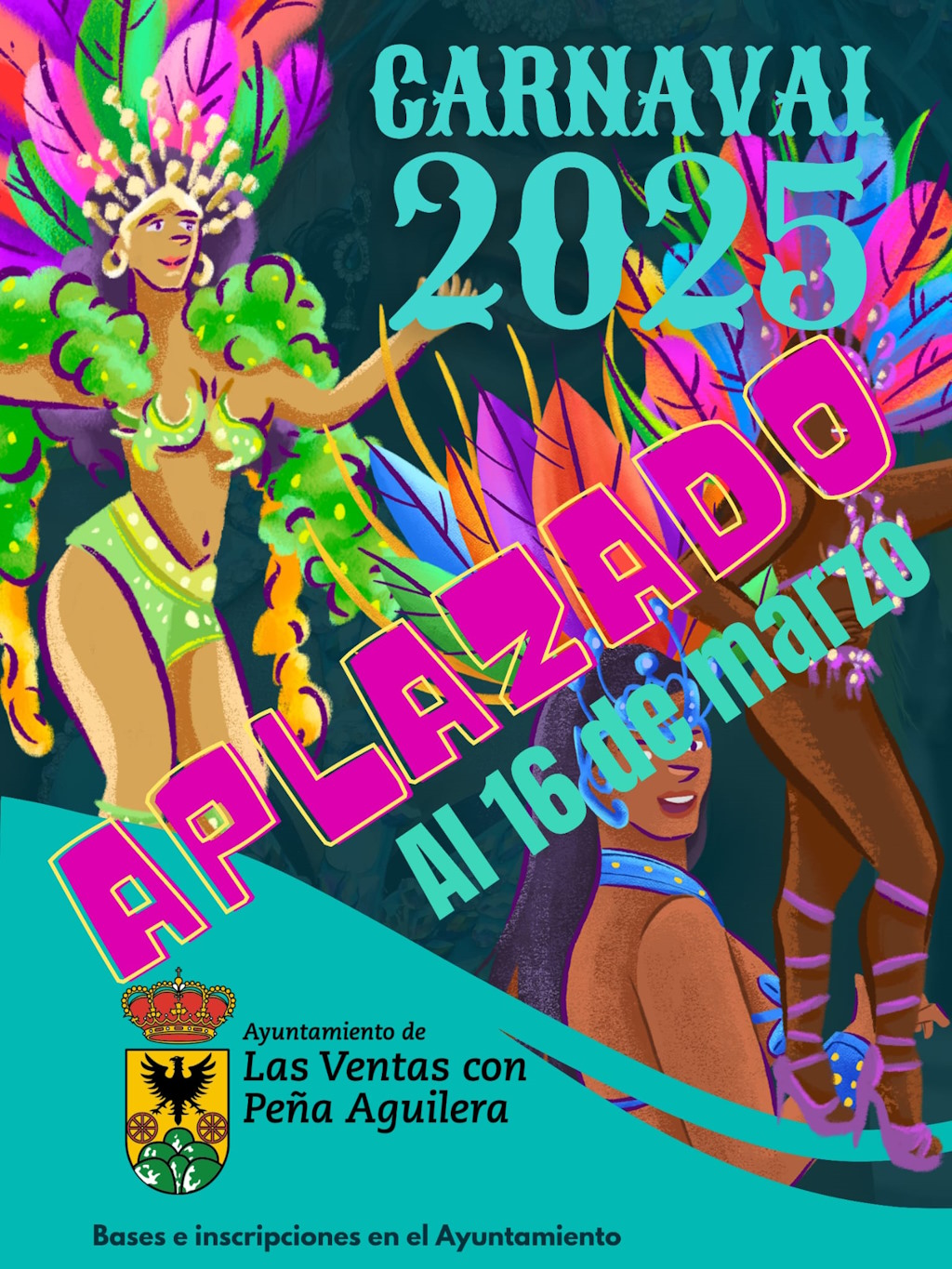 APLAZADO CARNAVAL 16 MARZO