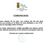 COMIDA DEL DÍA DEL ABUELO 2025