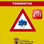AEMET INFORMA DE TORMENTAS NIVEL AMARILLO