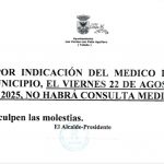 AVISO DEL SERVICIO DE ATENCIÓN PRIMARIA