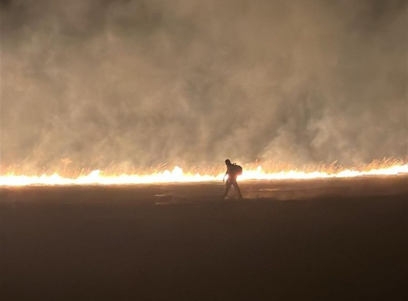Incencio en Santa Lucía