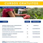 CURSOS PARA TRABAJADORES DEL SECTOR DE AGRICULTURA Y GANADERÍA