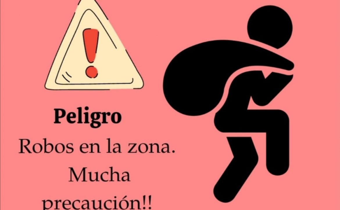 Robos en la zona