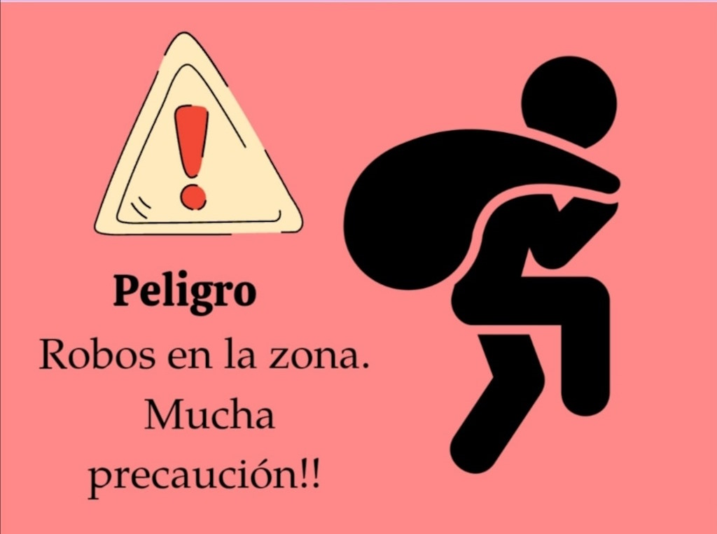 Robos en la zona