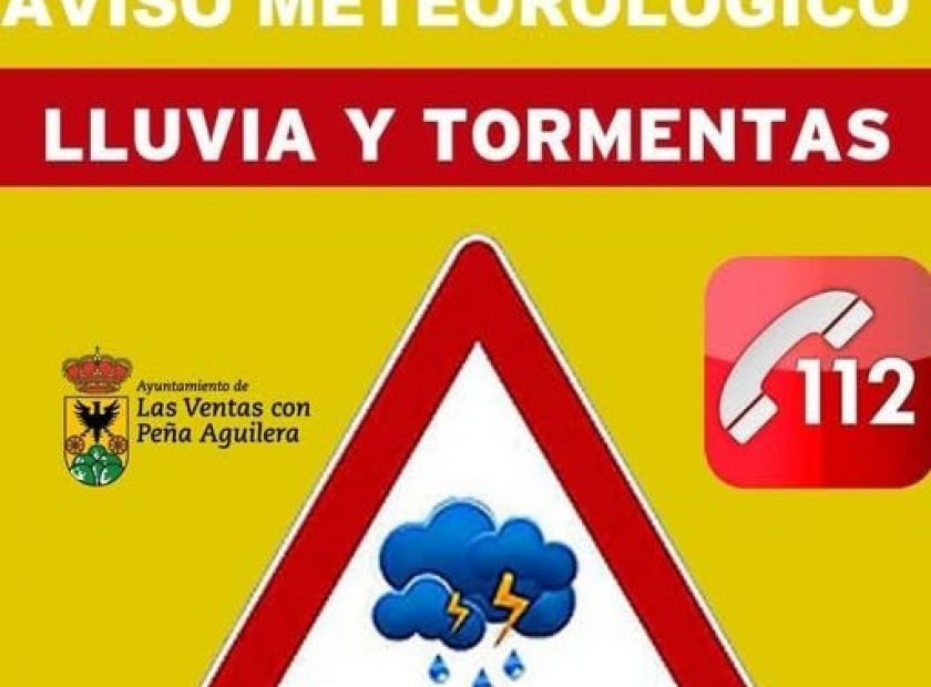 Tormentas Nivel Amarillo
