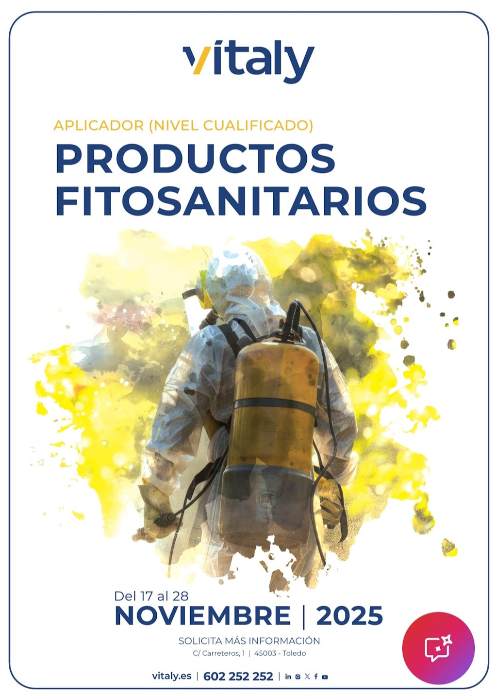Carnet cualificado Productos Fitosanitarios 2025