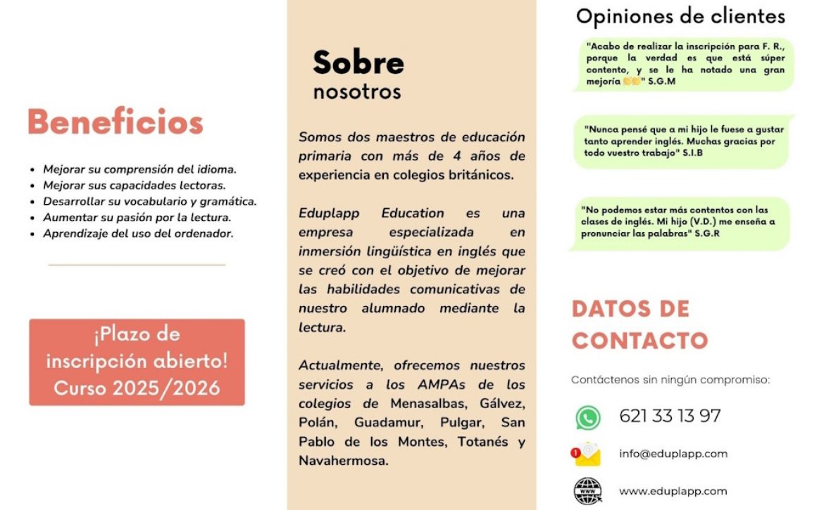 Extraescolar de Inglés 2