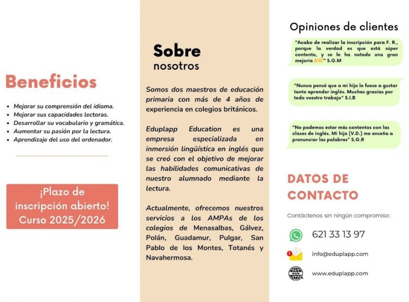 Extraescolar de Inglés 2