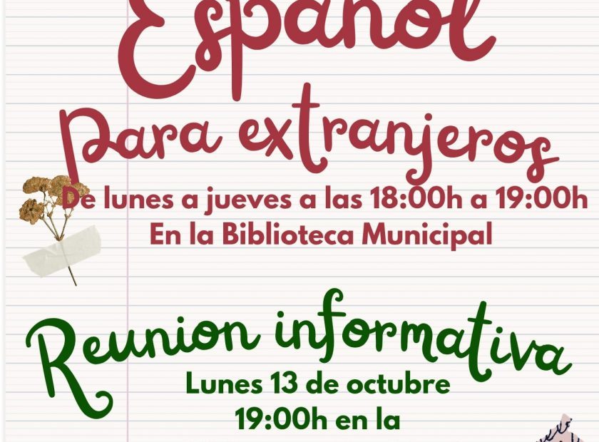 Español para extranjeros