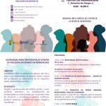 JORNADAS CONTRA LA VIOLENCIA DE GÉNERO. PROGRAMA.
