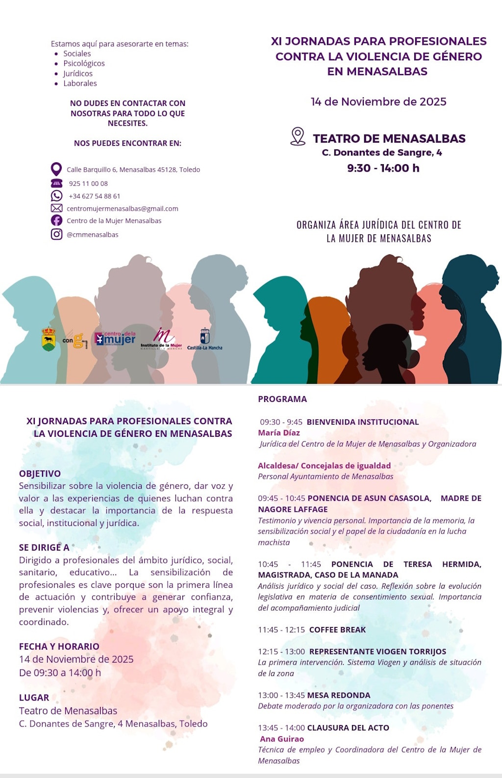 Programa Jornadas contra la Violencia de Género