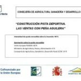 CONSTRUCCIÓN DE PISTA DEPORTIVA