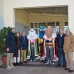 LOS REYES MAGOS VISITAN LA RESIDENCIA