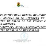 COMUNICADO: HUELGA DE MÉDICOS