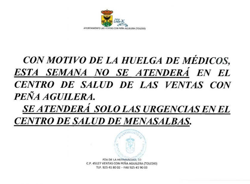 Huelga Médicos
