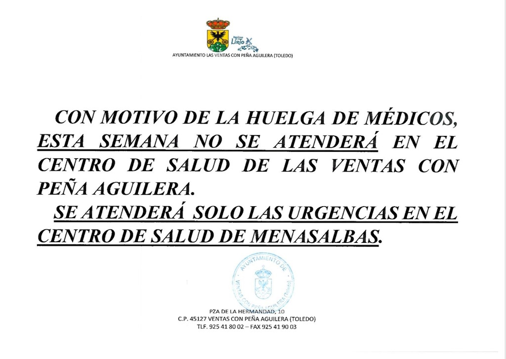Huelga Médicos
