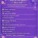 JORNADAS DÍA DE LA MUJER.