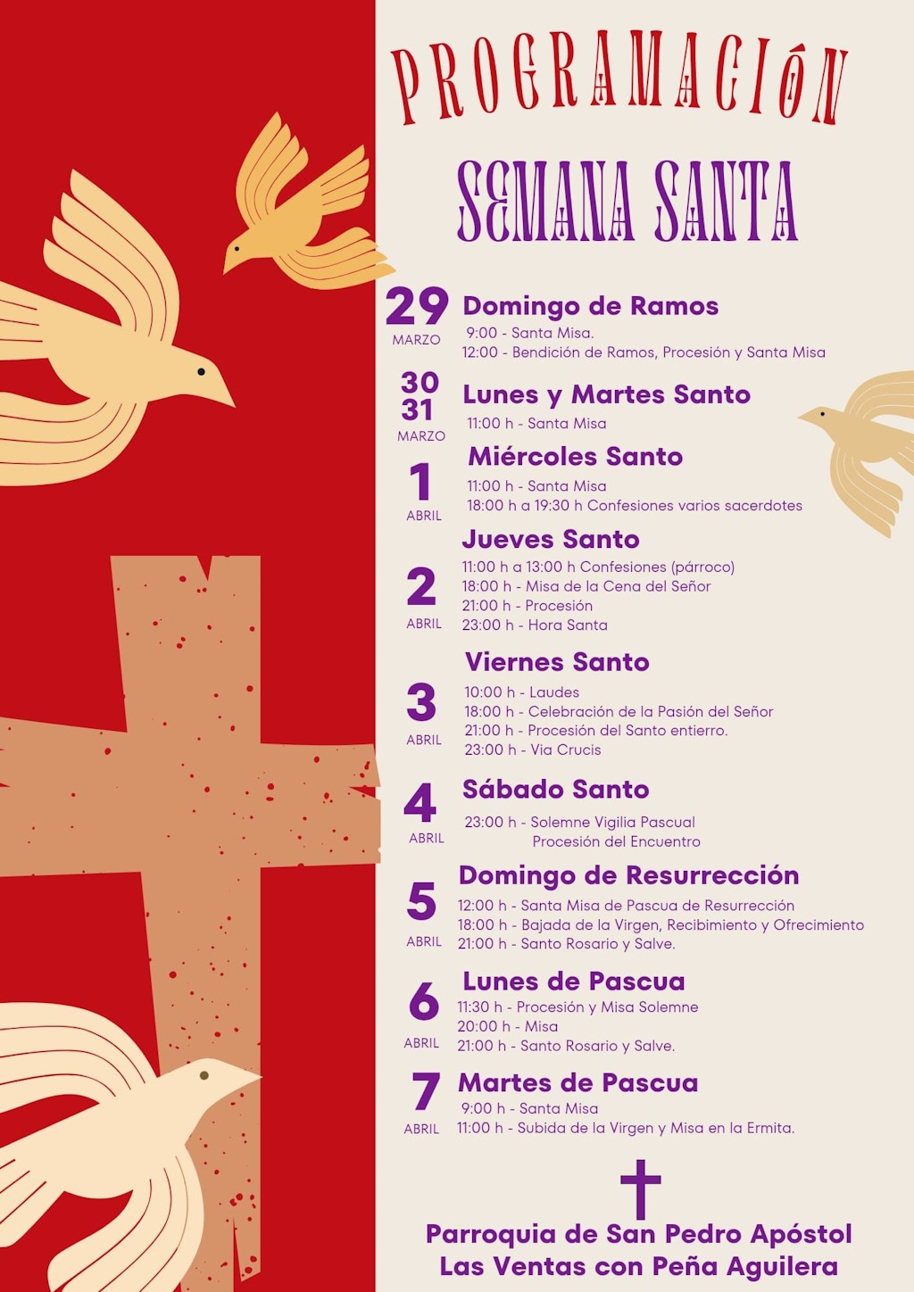 Programación Parroquia