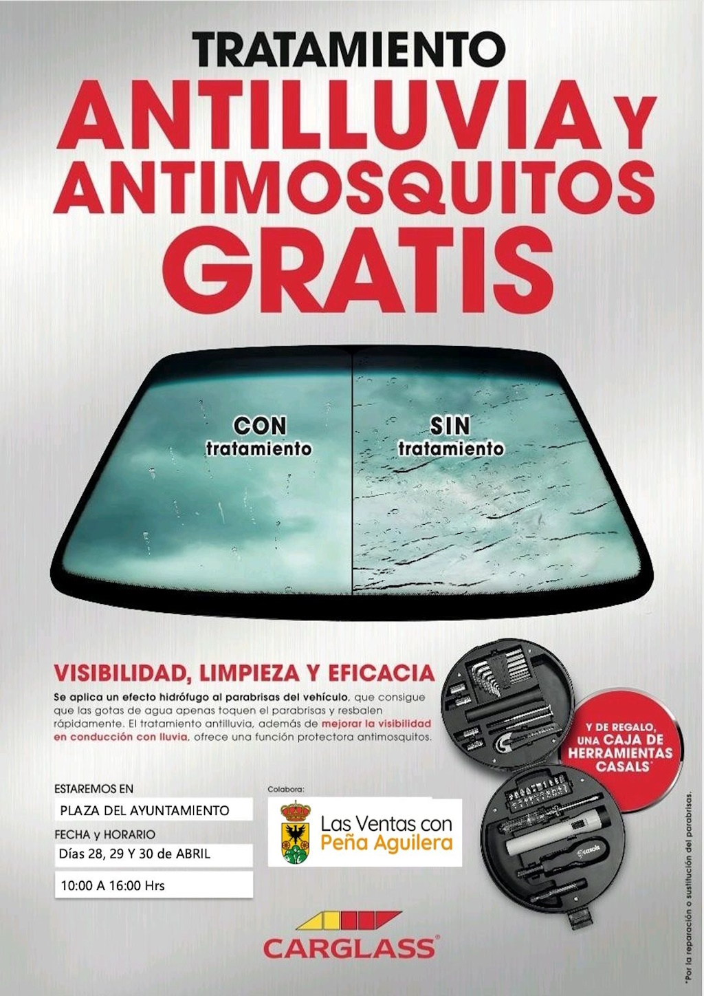 Antilluvias y antimosquitos