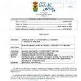 CONVOCATORIA A SESIÓN DE PLENO ORDINARIO