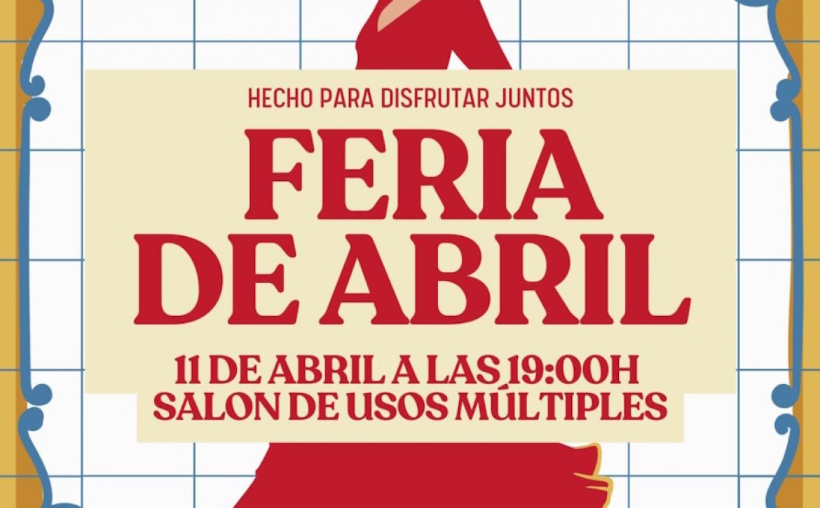 Cartel Feria de Abril Recorte