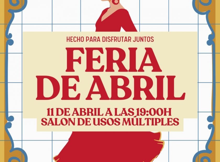 Cartel Feria de Abril Recorte