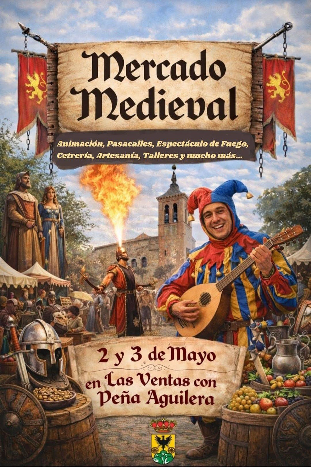 Mercado medieval cartel