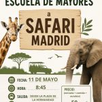 EXCURSIÓN AL SAFARI MADRID.