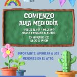 AULA DE MEDIODÍA EN JUNIO