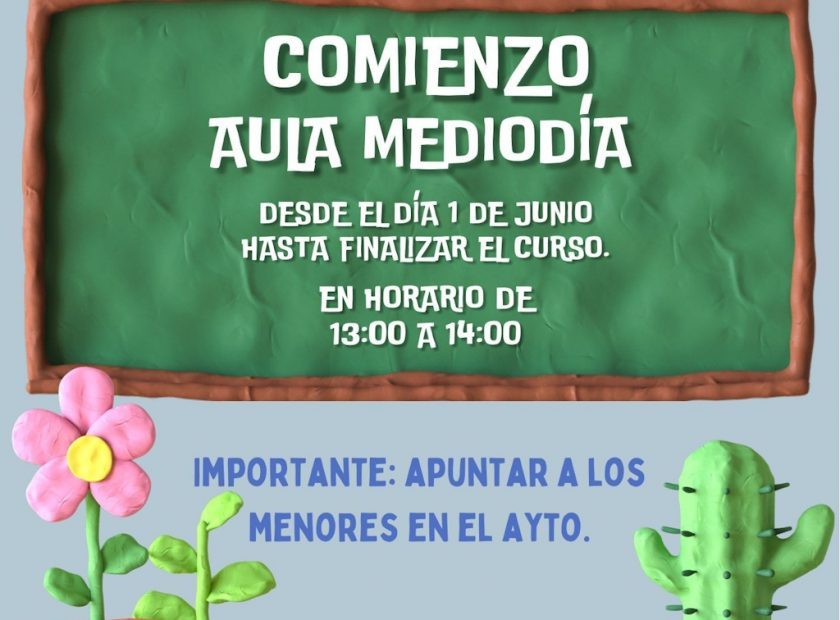 Aula matinal cartel
