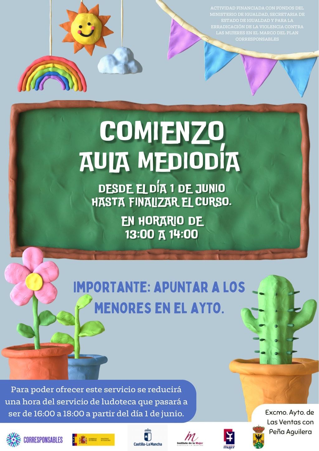 Aula matinal cartel