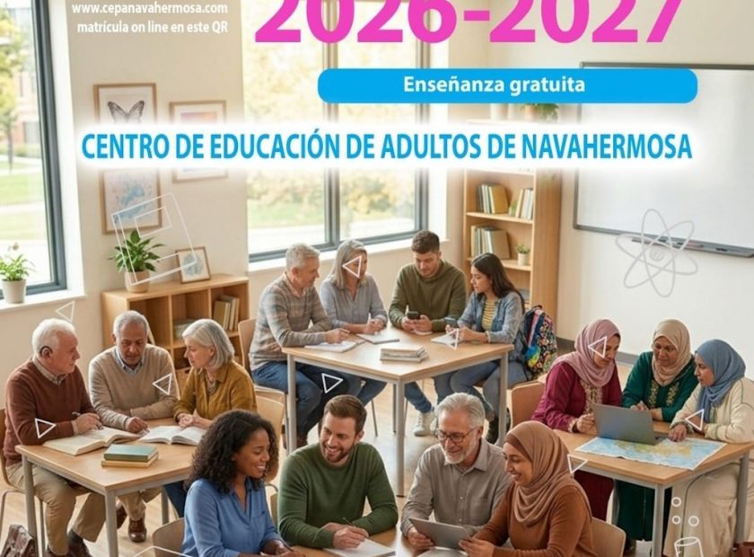 Admisión al curso 2026- 2027 en el curso de Educación de Adultos