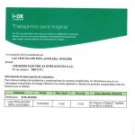INTERRUPCIÓN SUMINISTRO DE ENERGÍA ELÉCTRICA