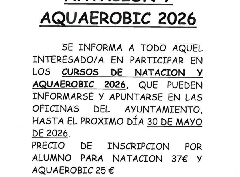 Acuaerobic y natación