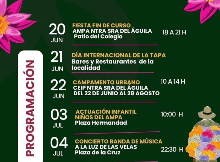 Ampliación Agenda de verano 1