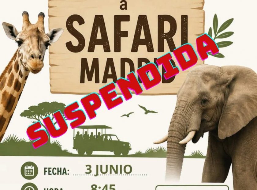 II Visita a Safari suspendida