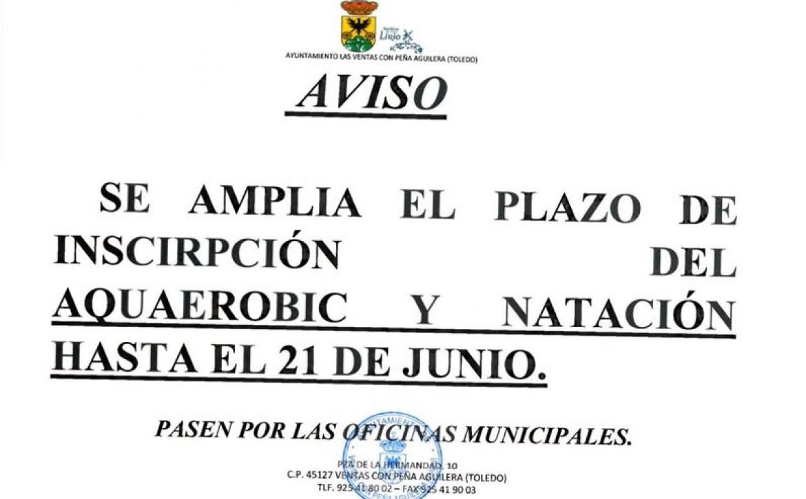 Natación y aquaerobic 2