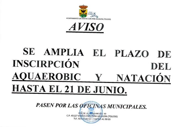 Natación y aquaerobic 2