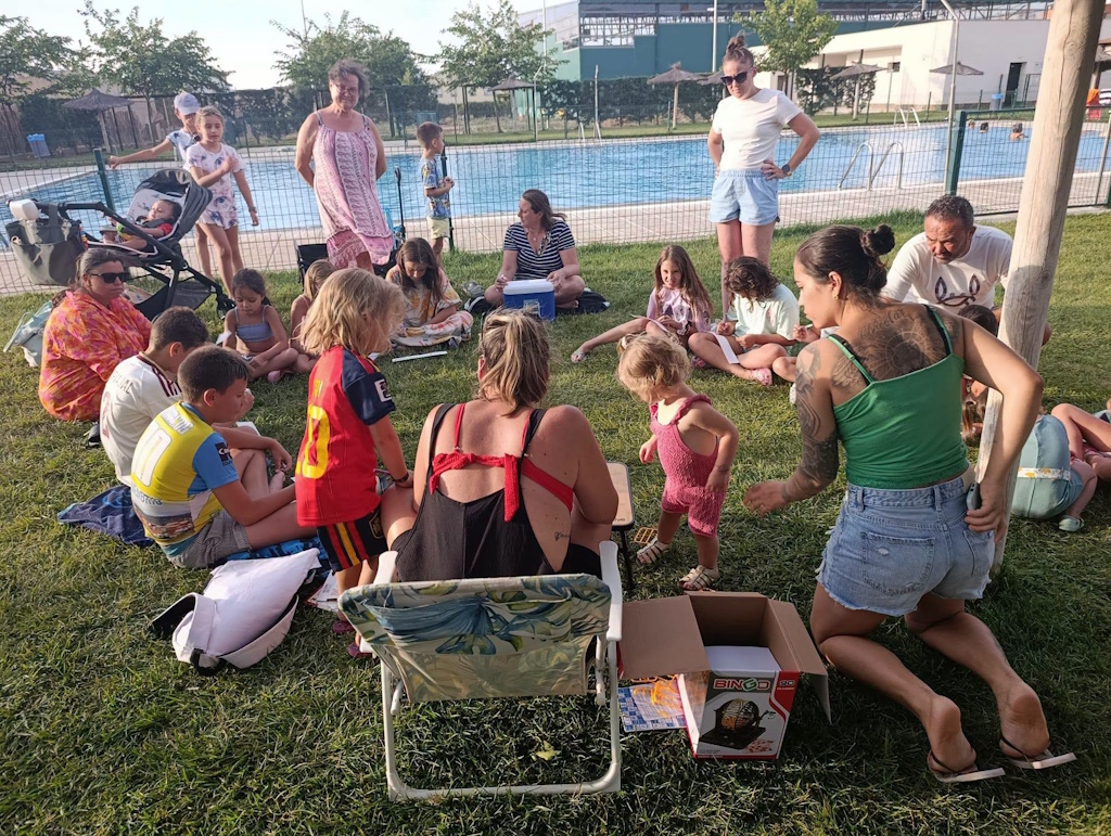 Bingo en la piscina 1
