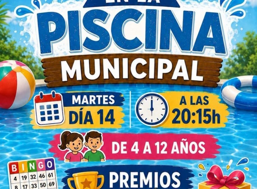 Bingo en la piscina