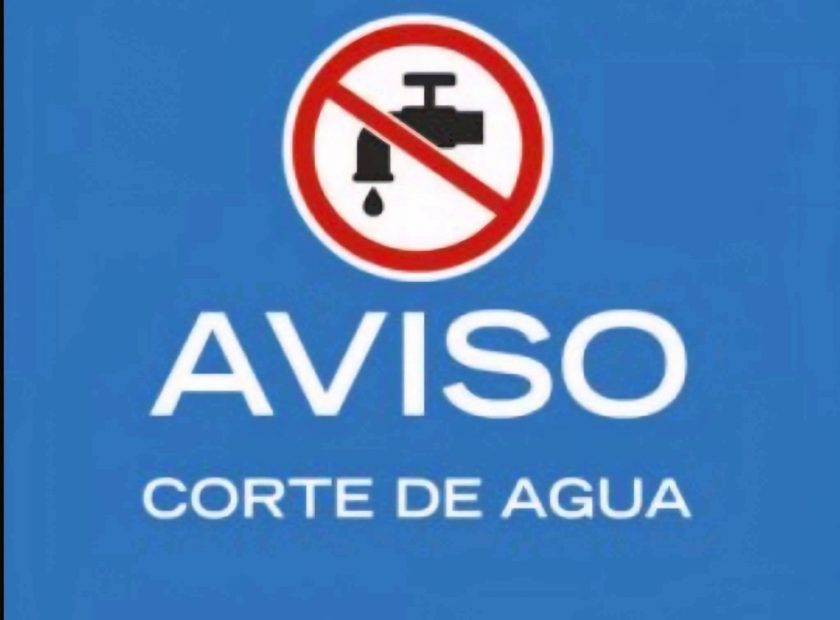 Corte de agua