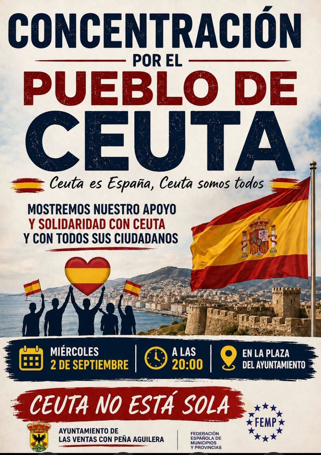 Concentración por Ceuta