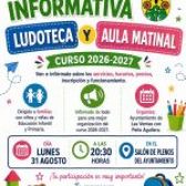 REUNIÓN INFORMATIVA: AULA MATINAL Y MEDIODIA EN SEPTIEMBRE Y CURSO 2026_2027