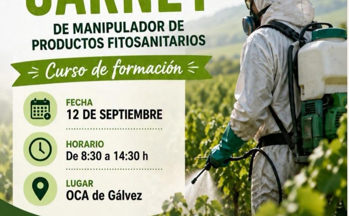 Renovación Curso fitosanitarios Gálvez