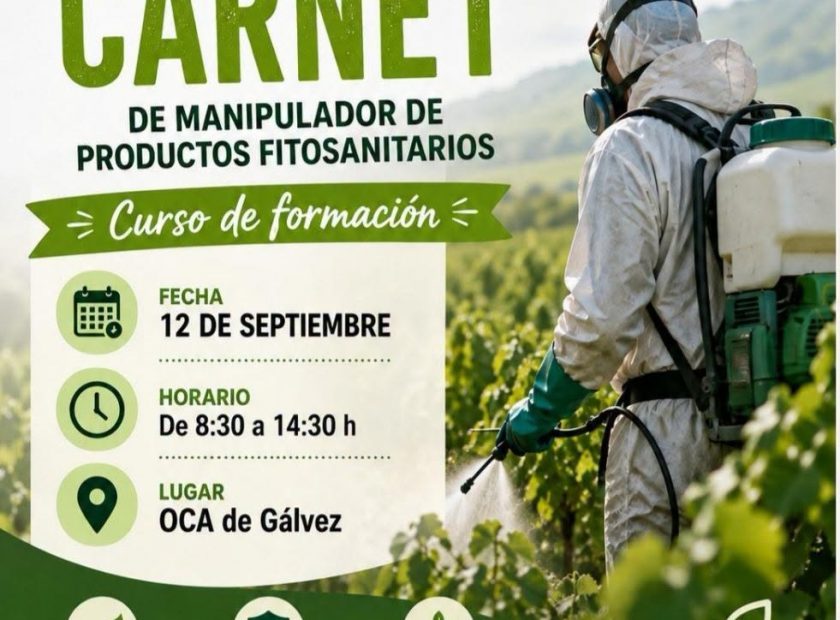 Renovación Curso fitosanitarios Gálvez